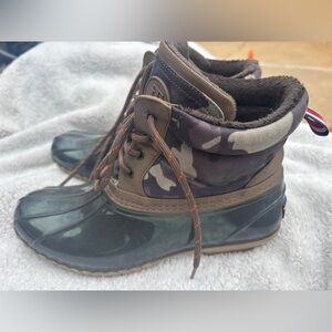 Tommy Hilfiger Camouflage Winter Boots
